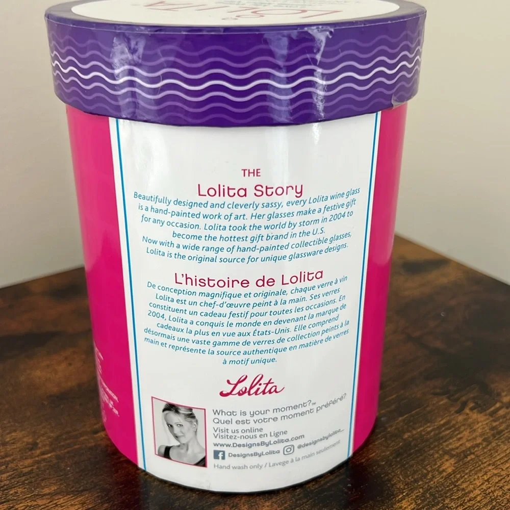 Lolita Love My Wine Festive Lanterns Steamless Wine Glass